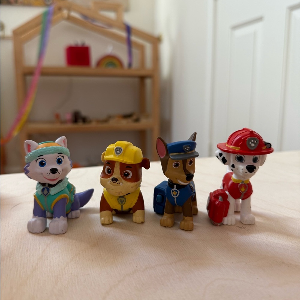 Paw Patrol tonies box characters  Figures - Blue, Yellow, Red